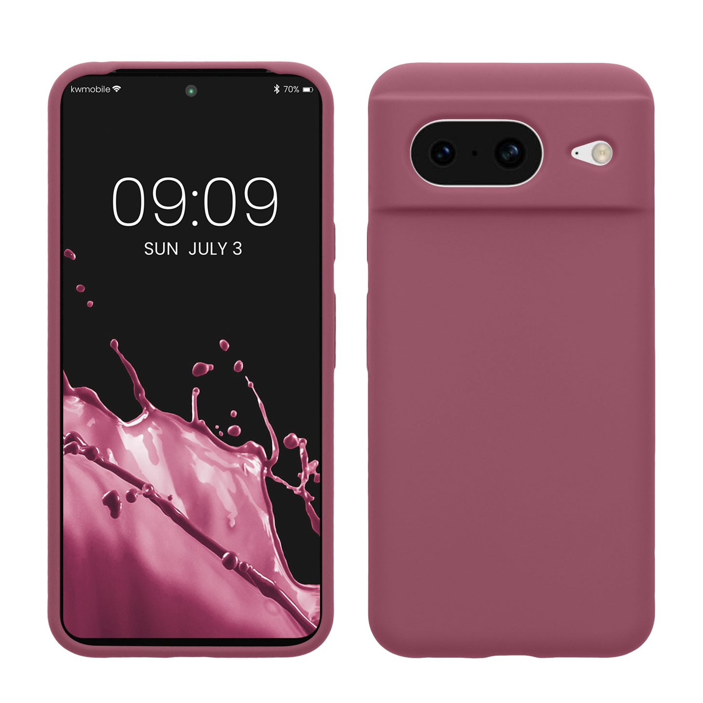 kwmobile Phone Case for Google Pixel 8 Case Wireless Charging