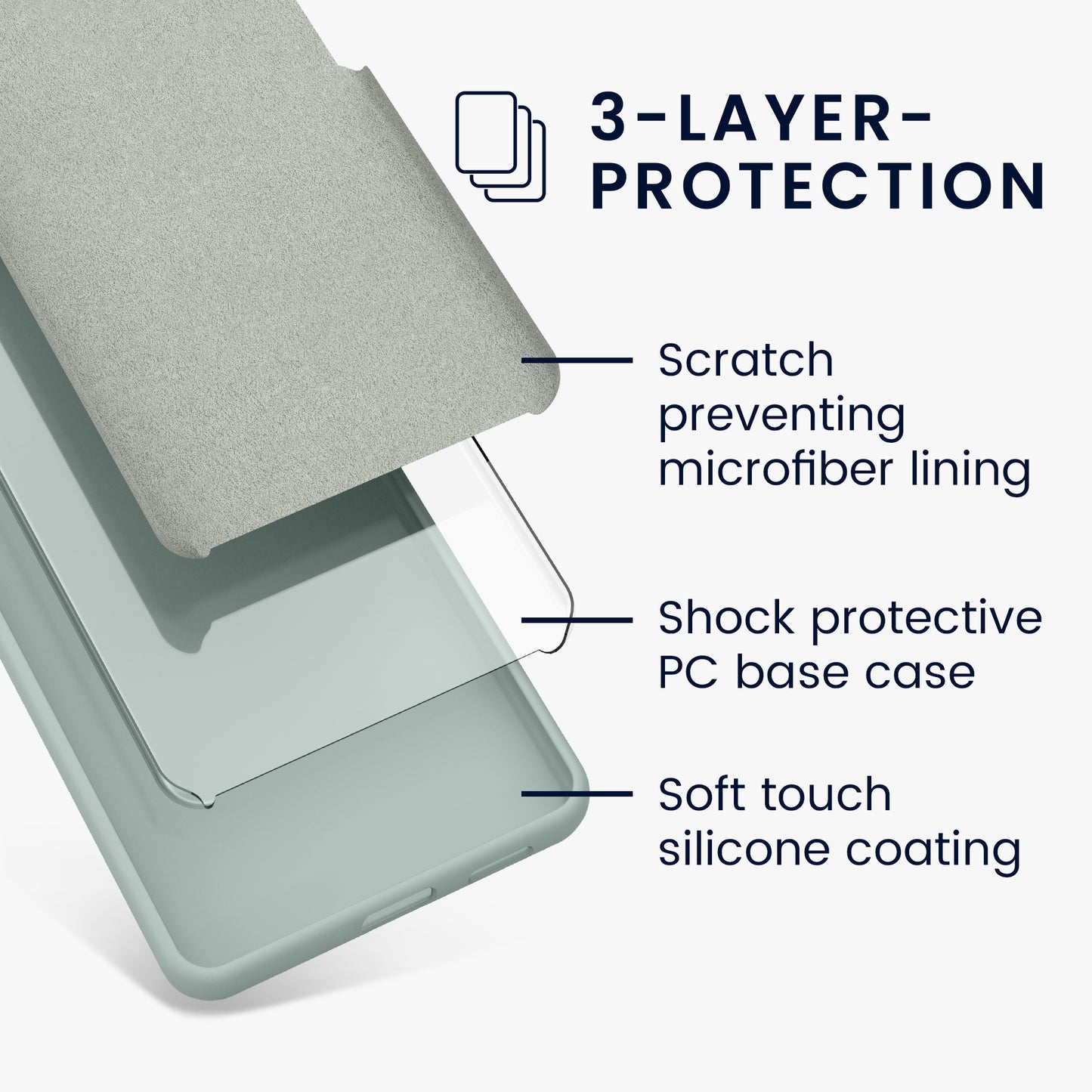 kwmobile Phone Case for Xiaomi Redmi Note 13 Pro+ 5G / Redmi Note 13 Pro Plus 5G - Silicone Case - Wireless Charging - Protective Cover