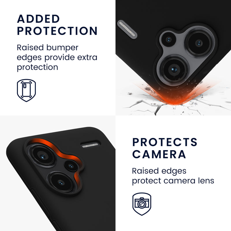 Silicone Phone Case for Xiaomi Redmi Note 13 Pro+ 5G