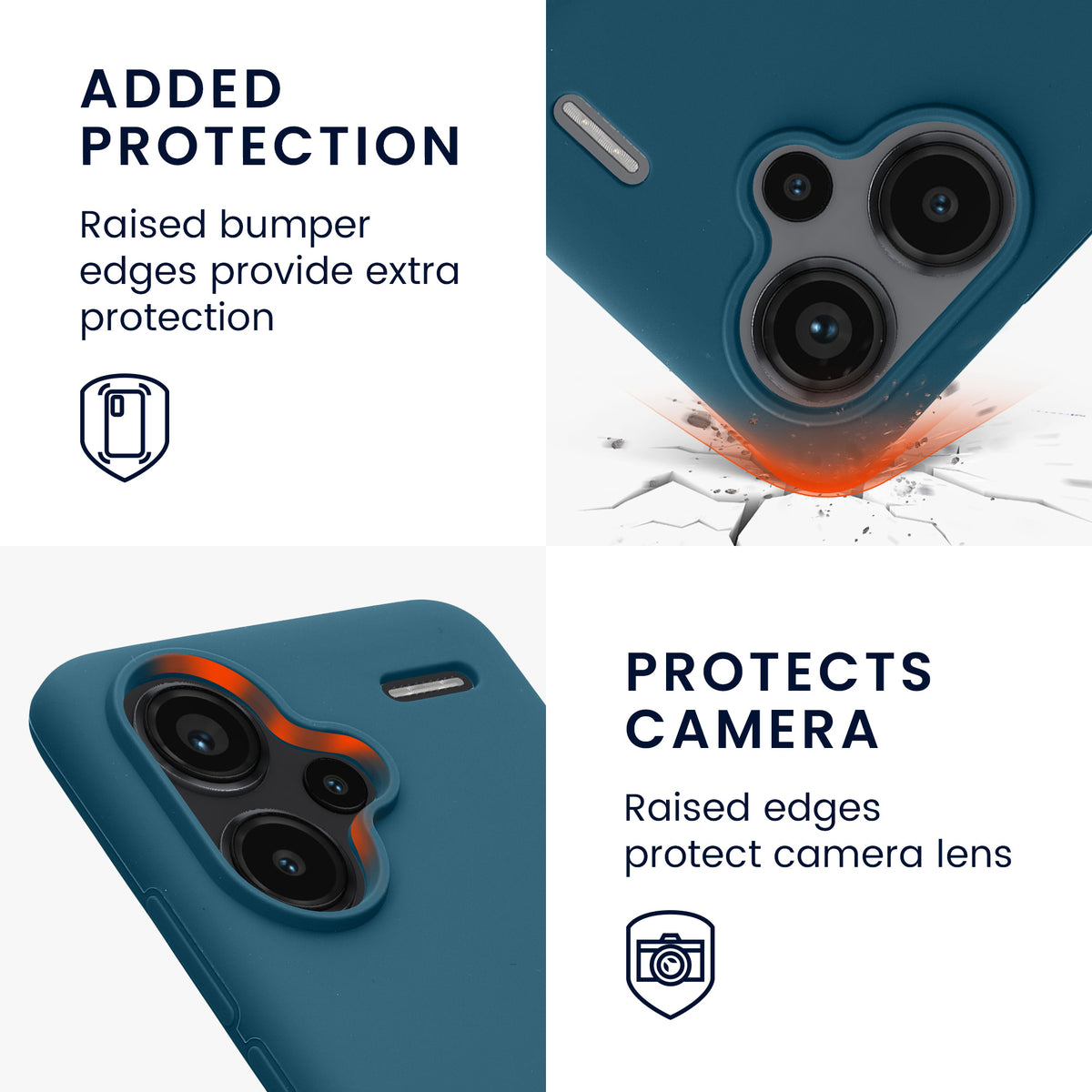 Silicone Phone Case for Xiaomi Redmi Note 13 Pro+ 5G