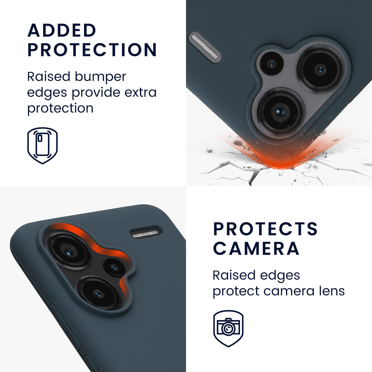 Silicone Phone Case for Xiaomi Redmi Note 13 Pro+ 5G