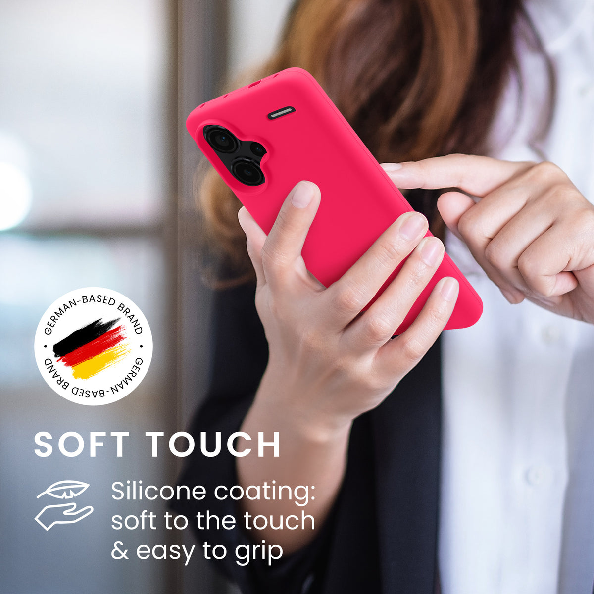 Silicone Phone Case for Xiaomi Redmi Note 13 Pro+ 5G