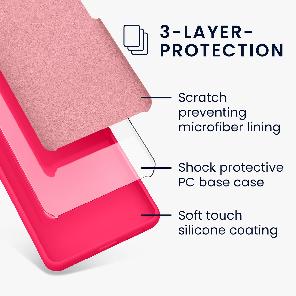 Silicone Phone Case for Xiaomi Redmi Note 13 Pro+ 5G