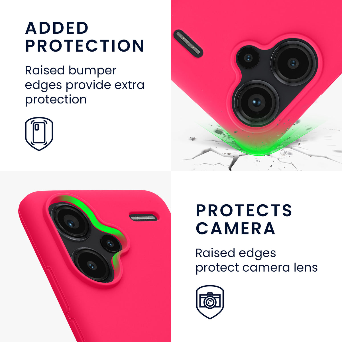 Silicone Phone Case for Xiaomi Redmi Note 13 Pro+ 5G