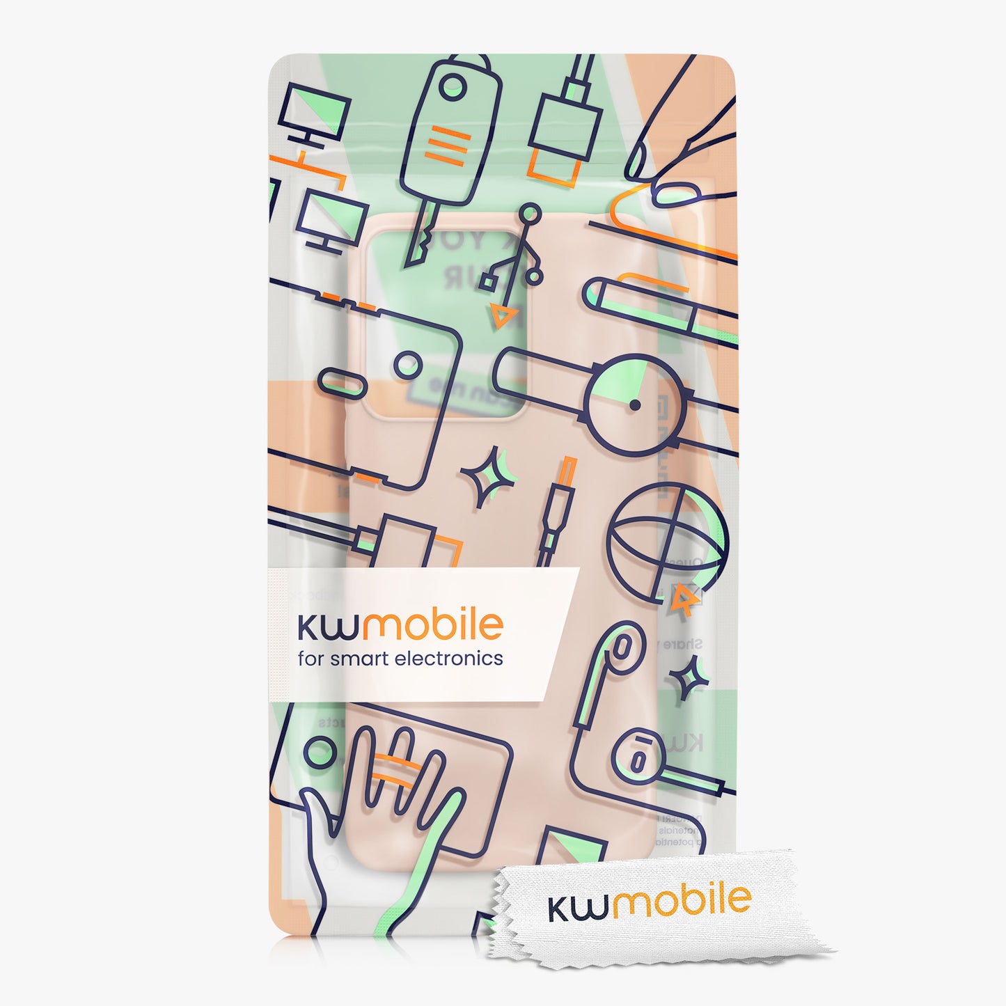 kwmobile Phone Case for Xiaomi Poco C65 / Redmi 13C - Wireless Charging - Protective Cover