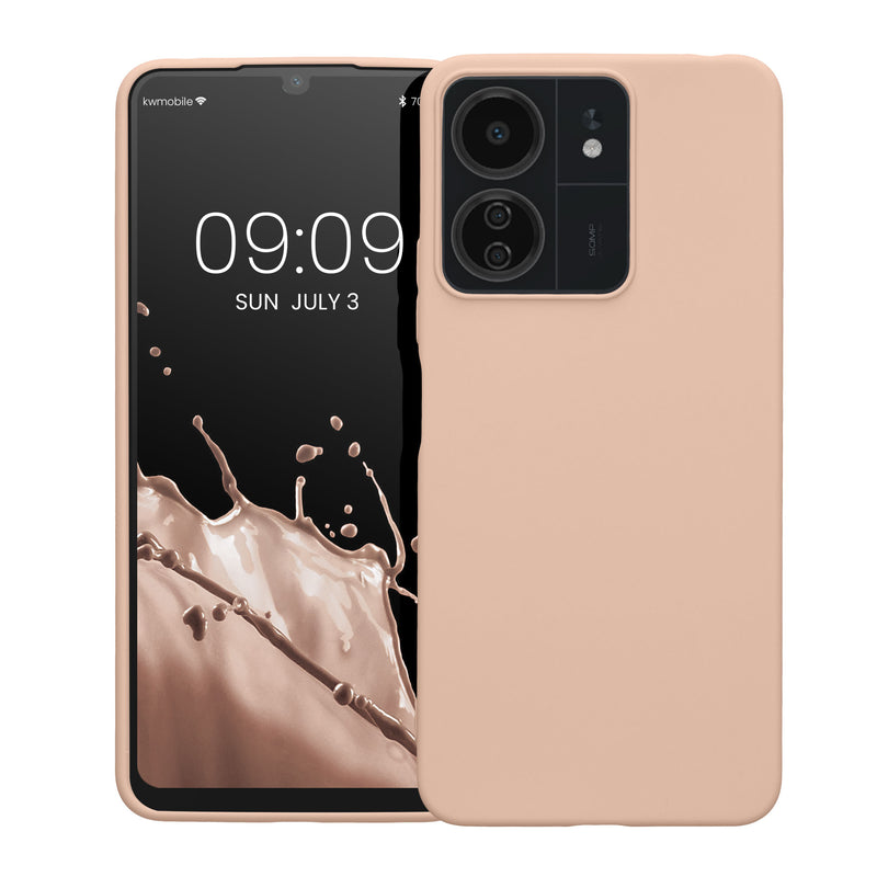 kwmobile Phone Case for Xiaomi Poco C65 / Redmi 13C - Wireless Charging - Protective Cover