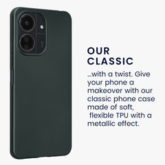 Xiaomi Poco C65 / Redmi 13C Metallic Phone Case