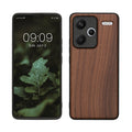 Wooden Case with TPU Bumper for Xiaomi Redmi Note 13 Pro+ 5G / Redmi Note 13 Pro Plus 5G