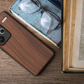 Wooden Case with TPU Bumper for Xiaomi Redmi Note 13 Pro+ 5G / Redmi Note 13 Pro Plus 5G