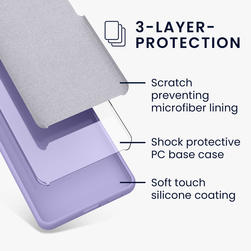 kwmobile Phone Case for Google Pixel 8a - Wireless Charging