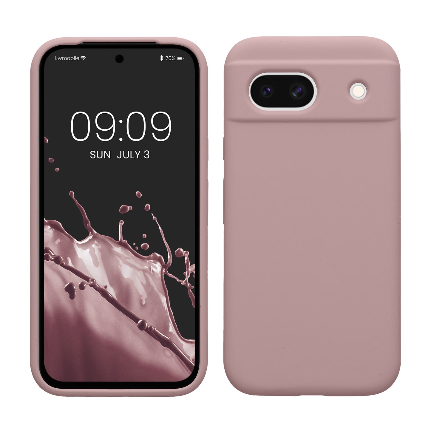 kwmobile Phone Case for Google Pixel 8a - Wireless Charging