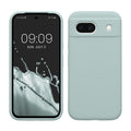 kwmobile Handyhülle für Google Pixel 8a Hülle, für Pixel 8a Case - Hülle Silikon - kabelloses Laden - Cool Mint Cool Mint  