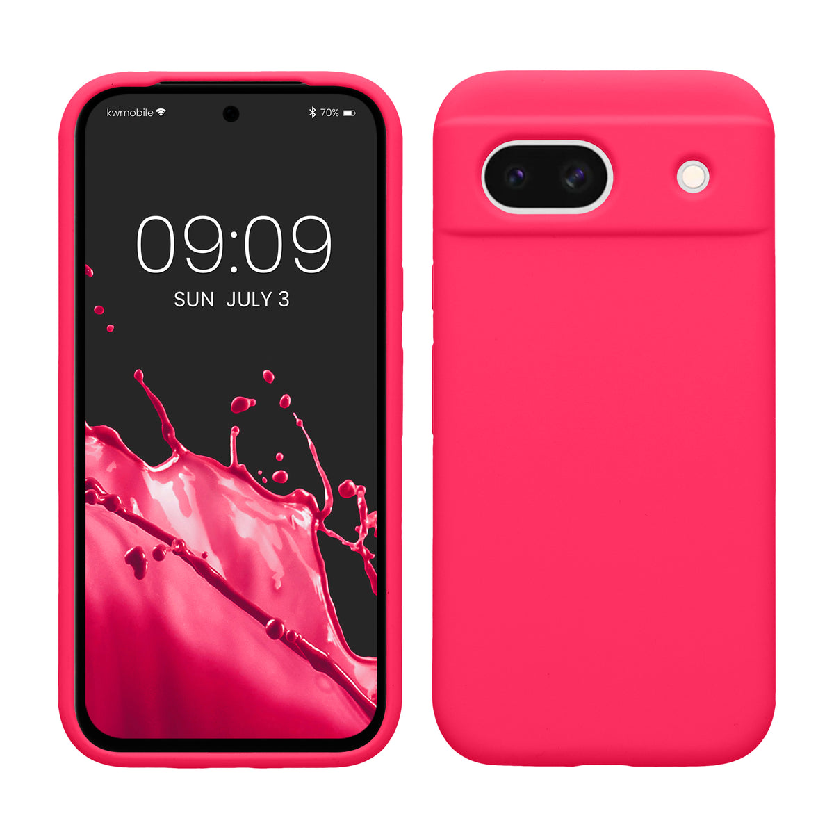 kwmobile Phone Case for Google Pixel 8a - Wireless Charging