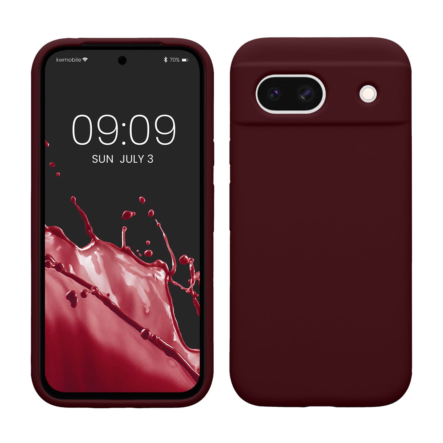 kwmobile Phone Case for Google Pixel 8a - Wireless Charging