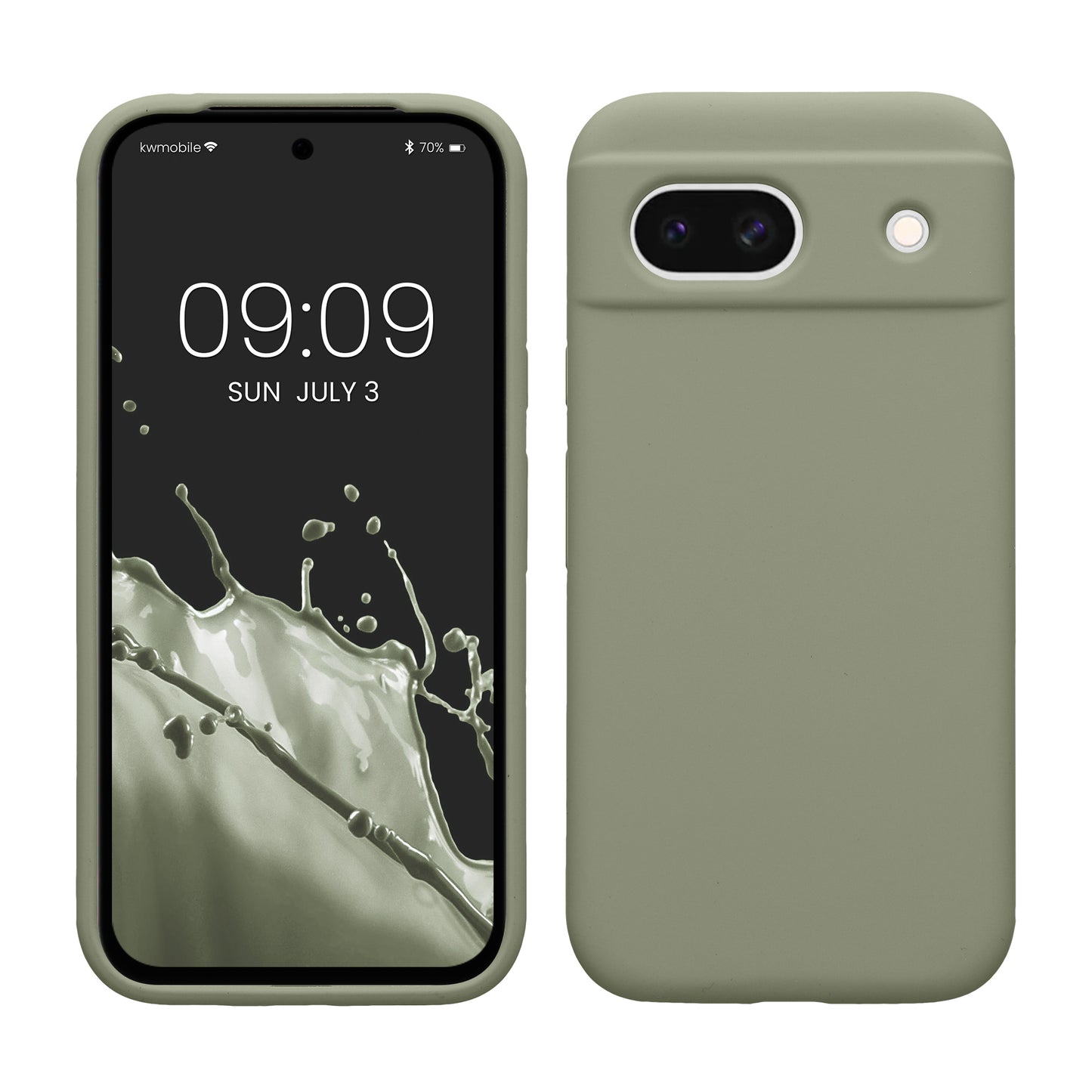 kwmobile Phone Case for Google Pixel 8a - Wireless Charging