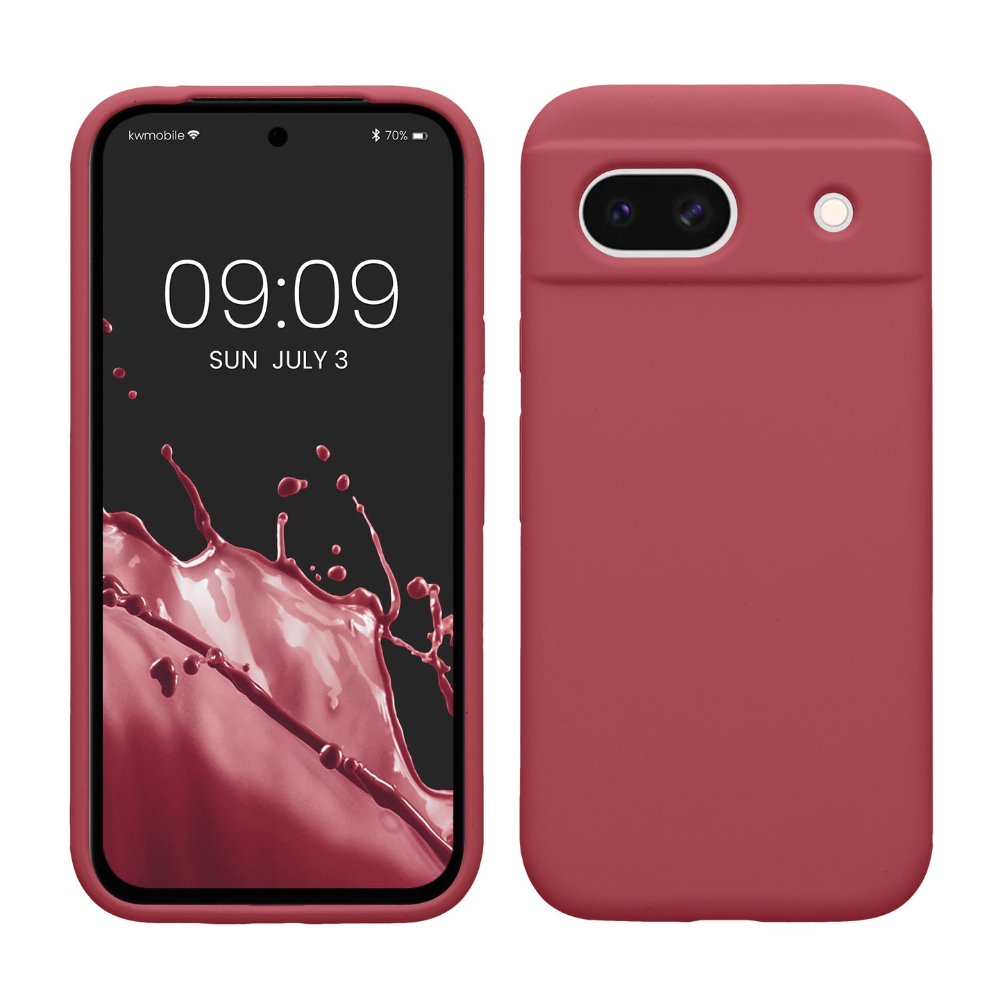 kwmobile Phone Case for Google Pixel 8a - Wireless Charging