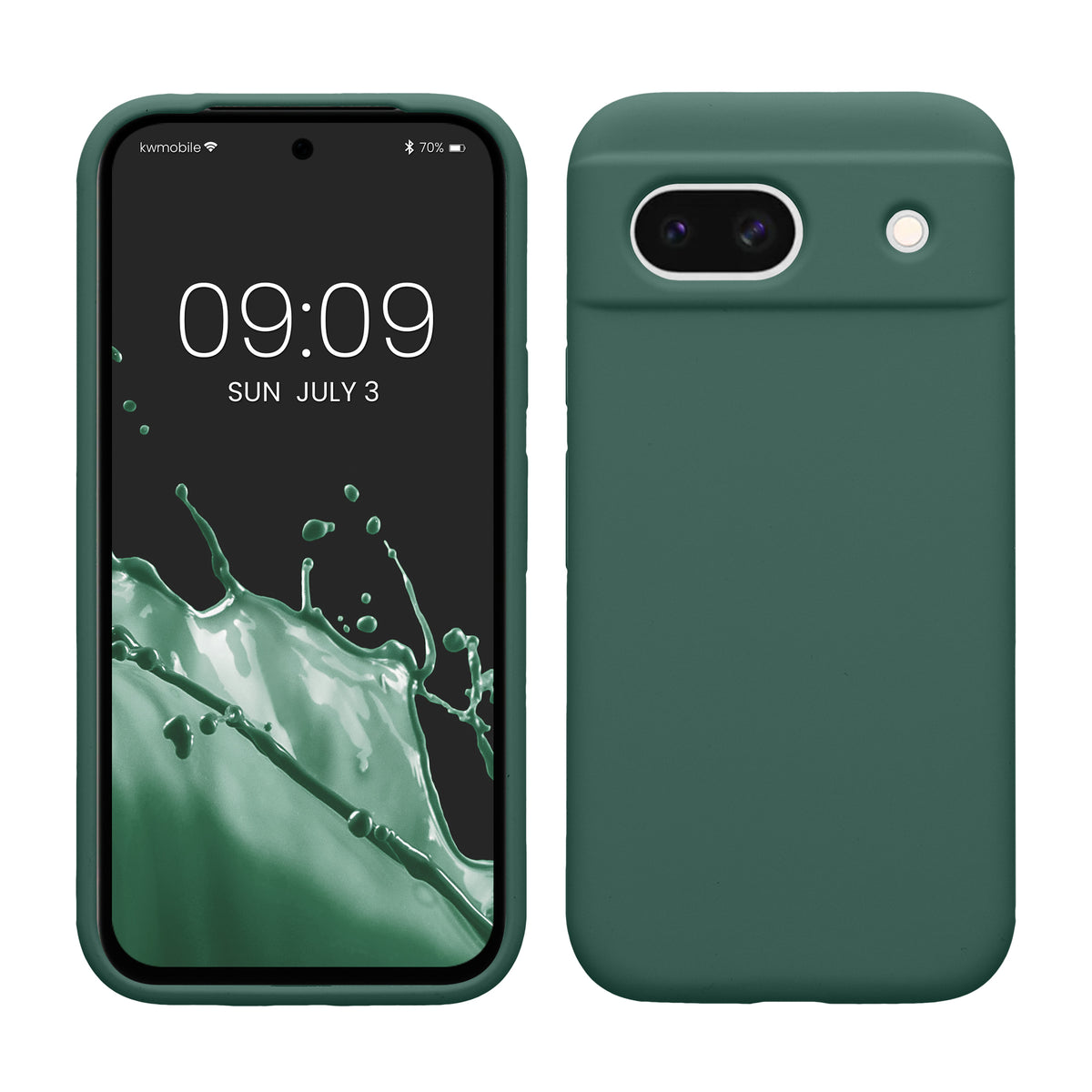 kwmobile Phone Case for Google Pixel 8a - Wireless Charging