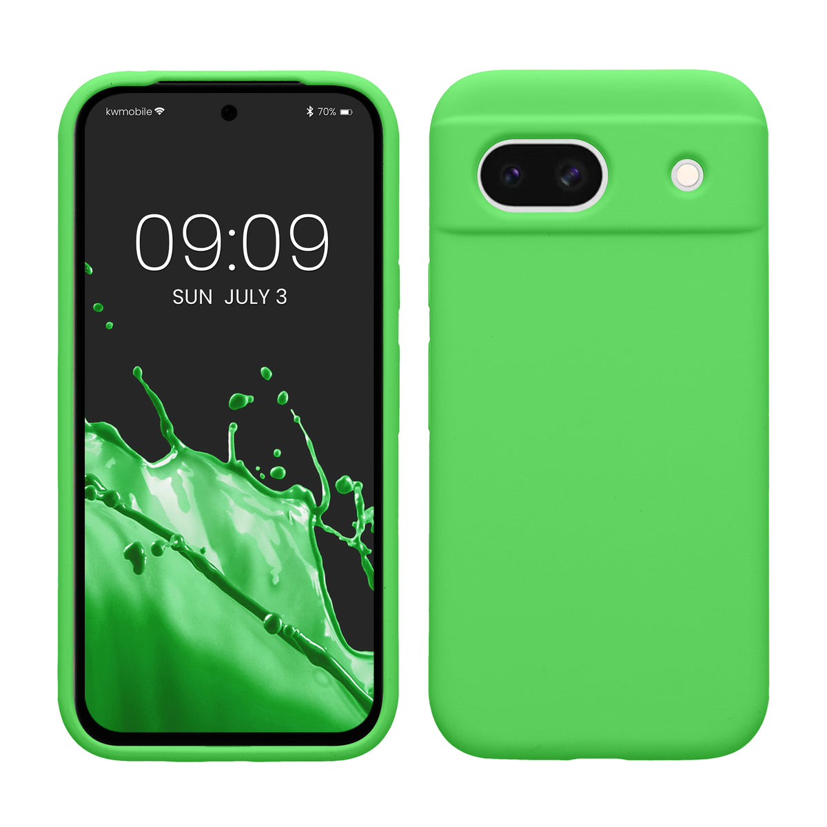 kwmobile Phone Case for Google Pixel 8a - Wireless Charging