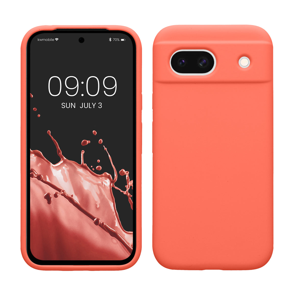 kwmobile Phone Case for Google Pixel 8a - Wireless Charging