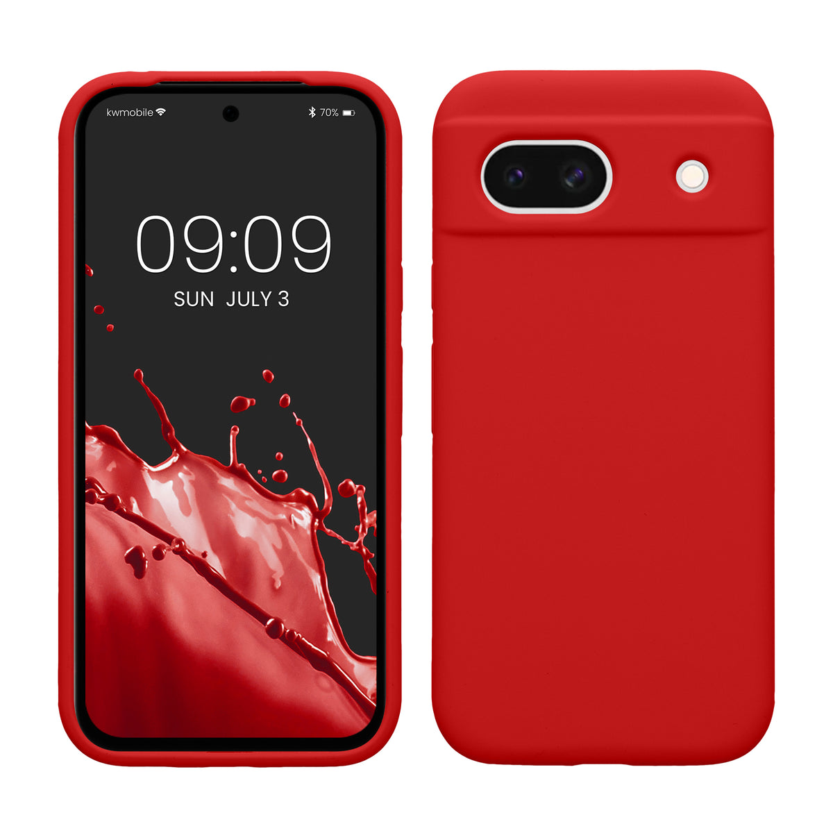 kwmobile Phone Case for Google Pixel 8a - Wireless Charging