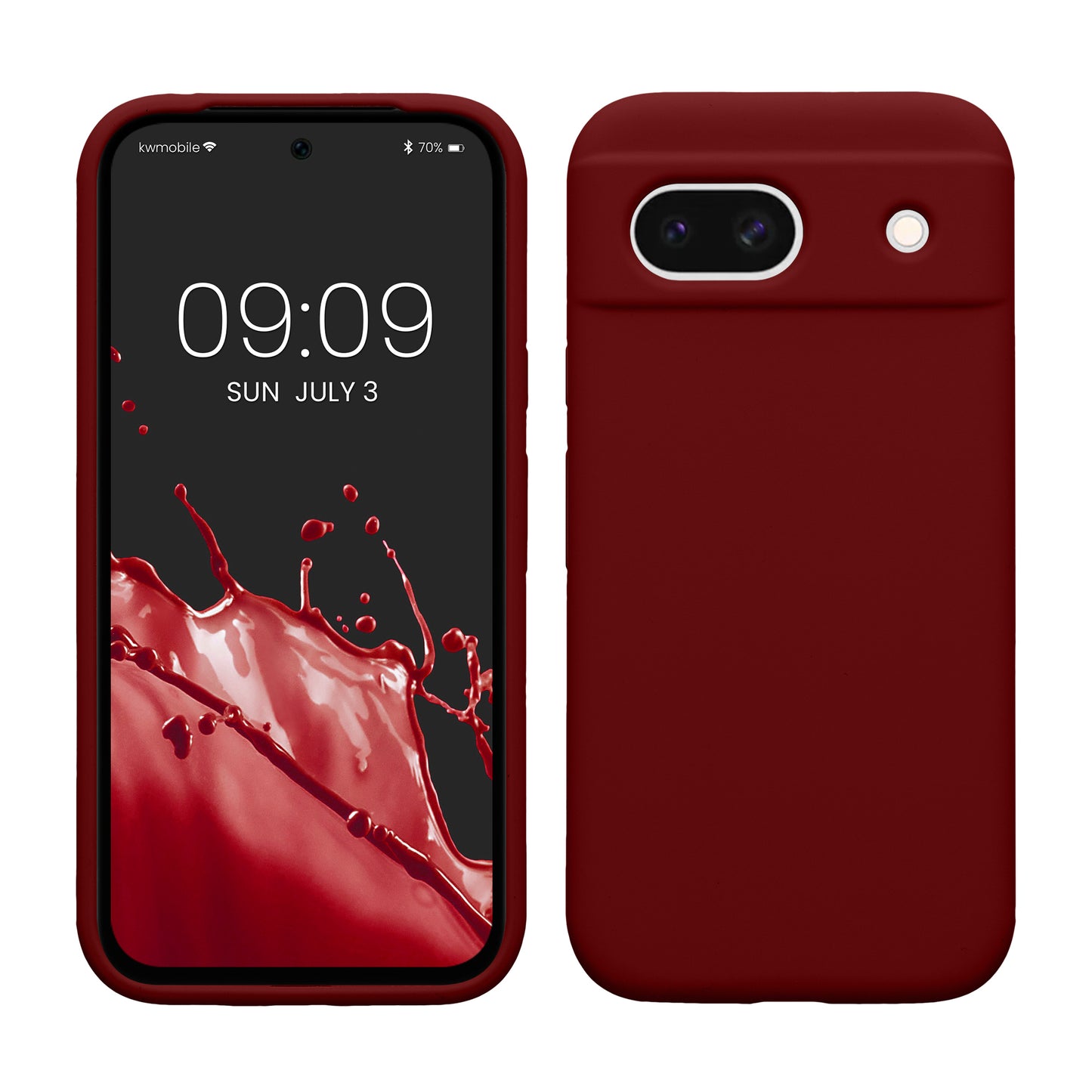 kwmobile Phone Case for Google Pixel 8a - Wireless Charging