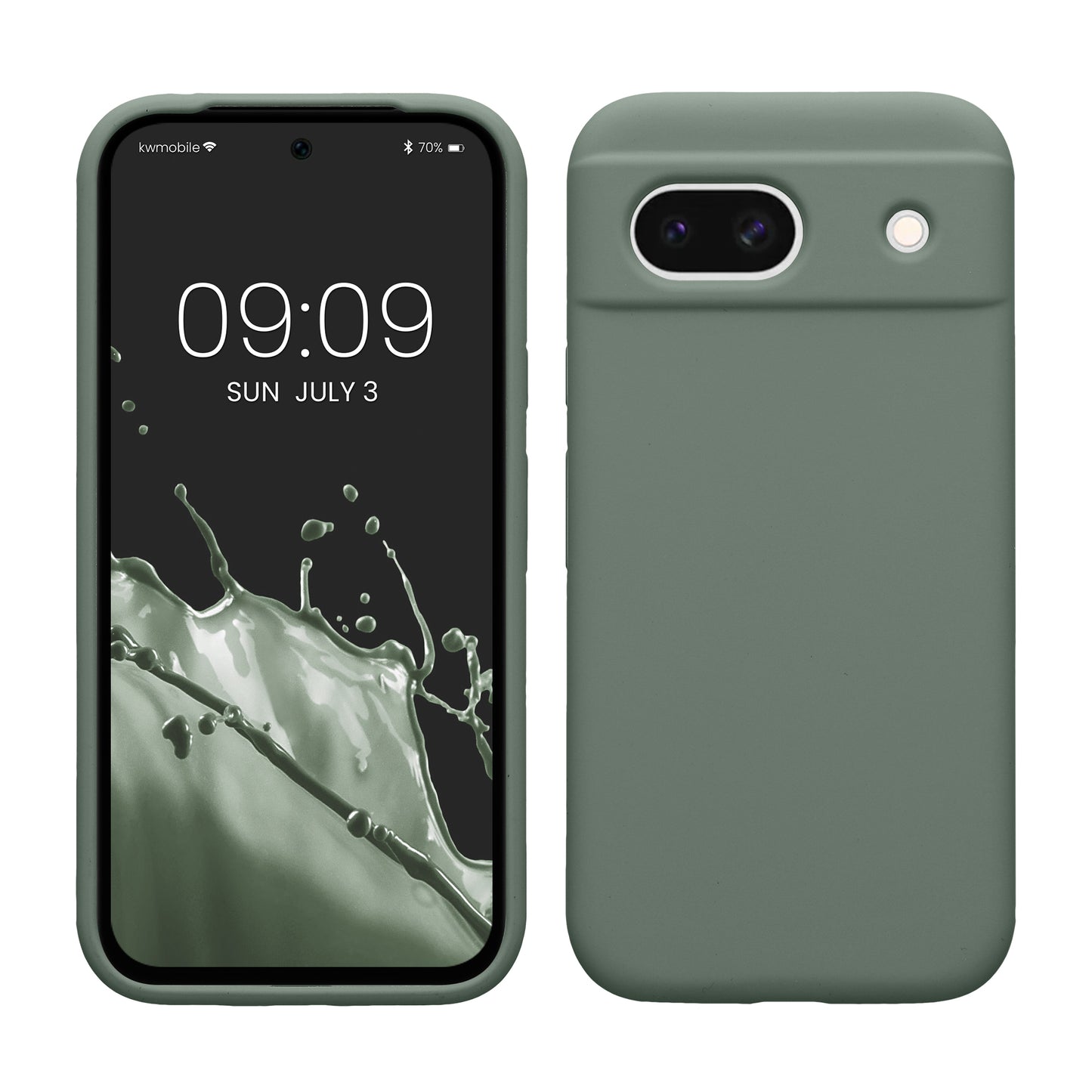 kwmobile Phone Case for Google Pixel 8a - Wireless Charging