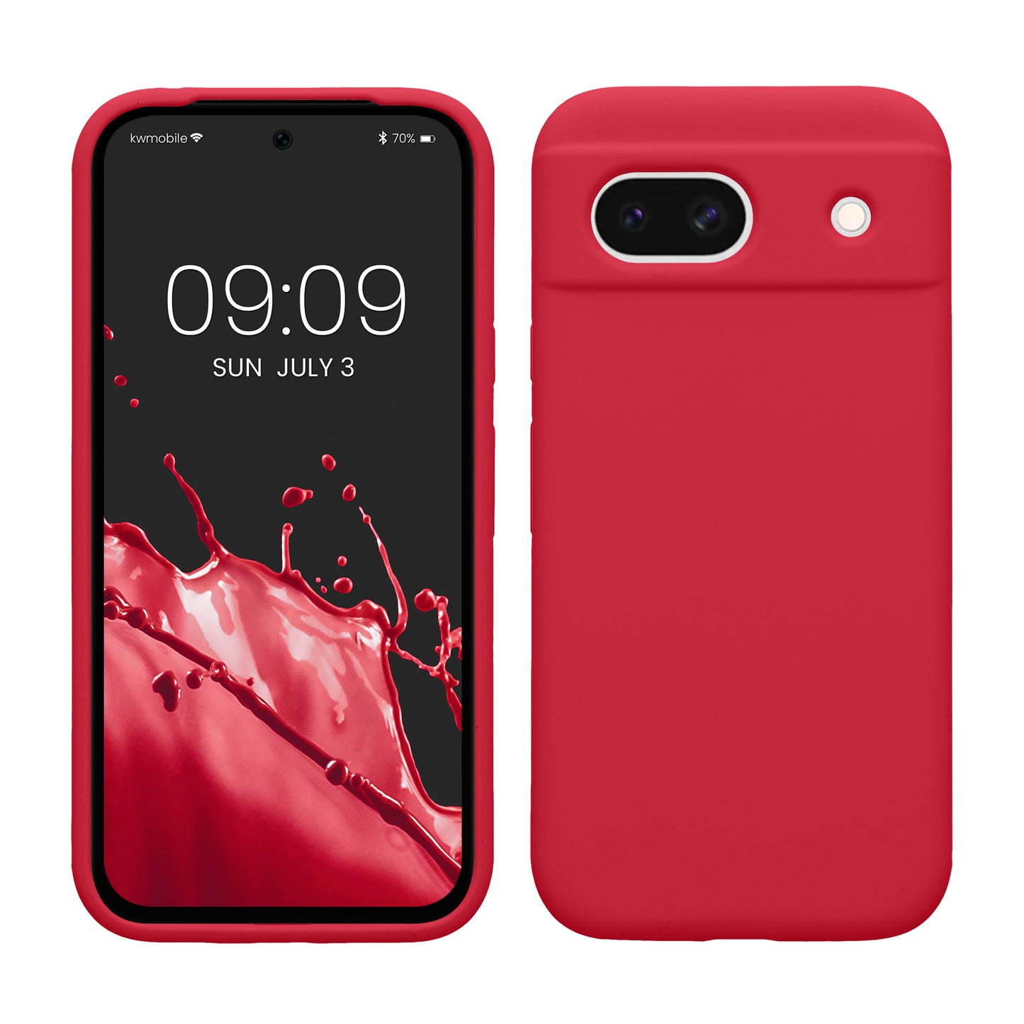 kwmobile Phone Case for Google Pixel 8a - Wireless Charging