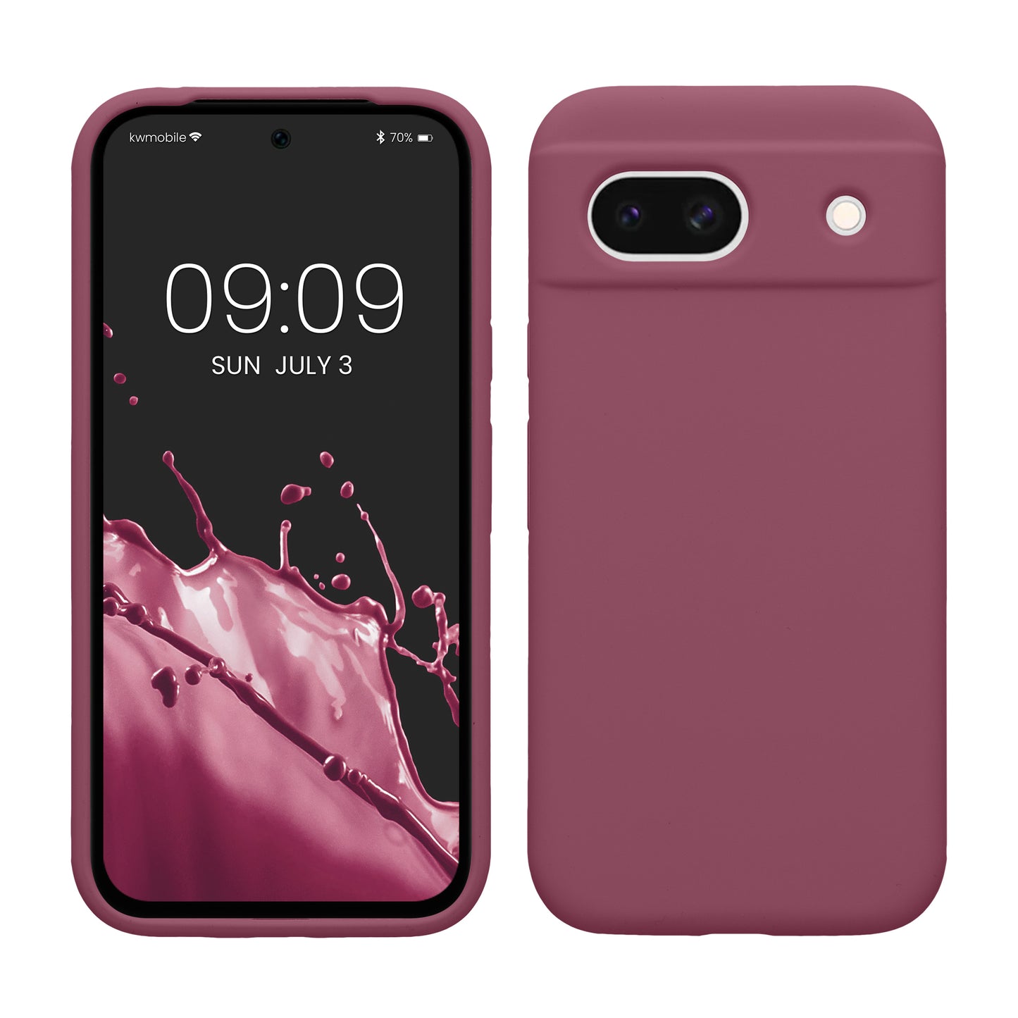 kwmobile Phone Case for Google Pixel 8a - Wireless Charging