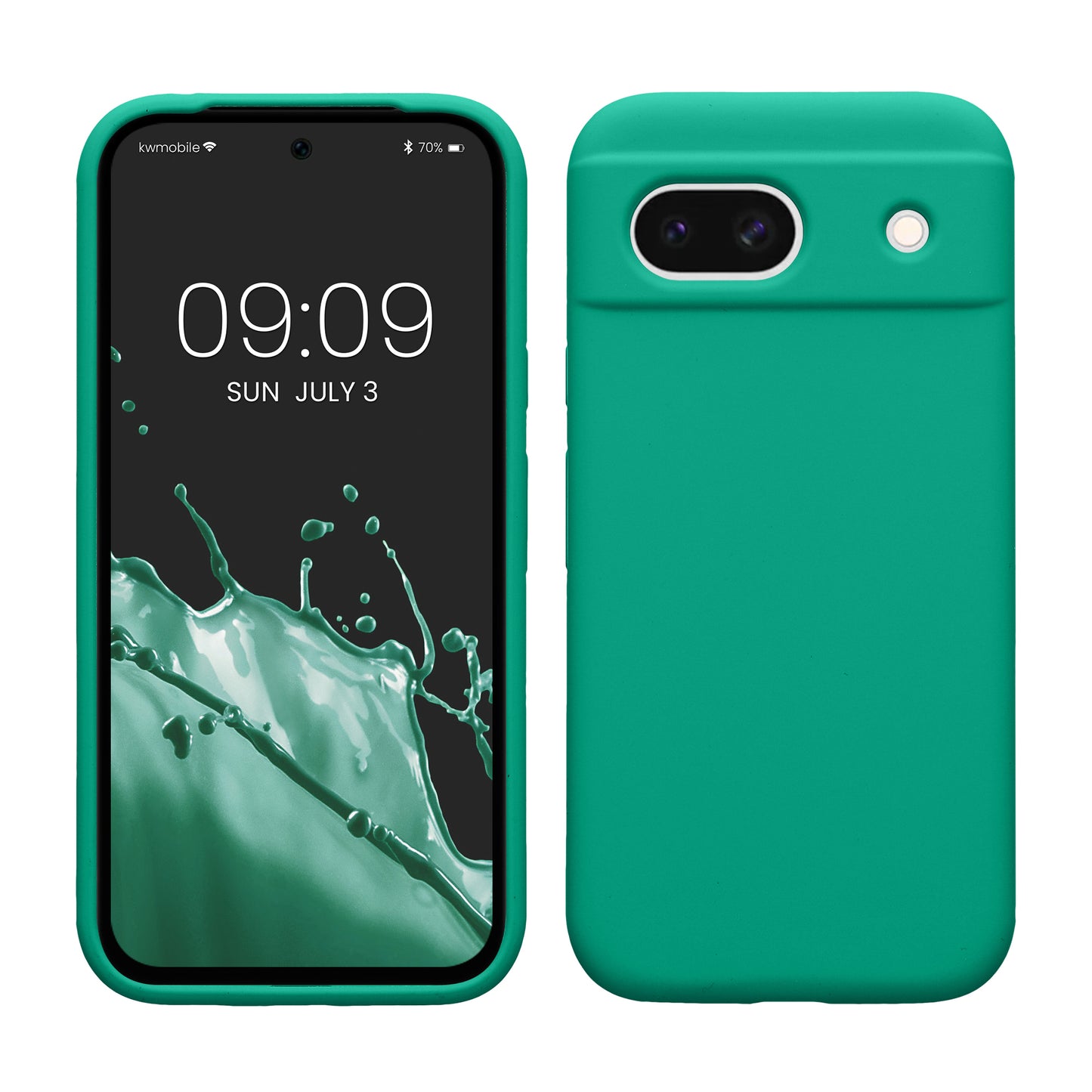 kwmobile Phone Case for Google Pixel 8a - Wireless Charging