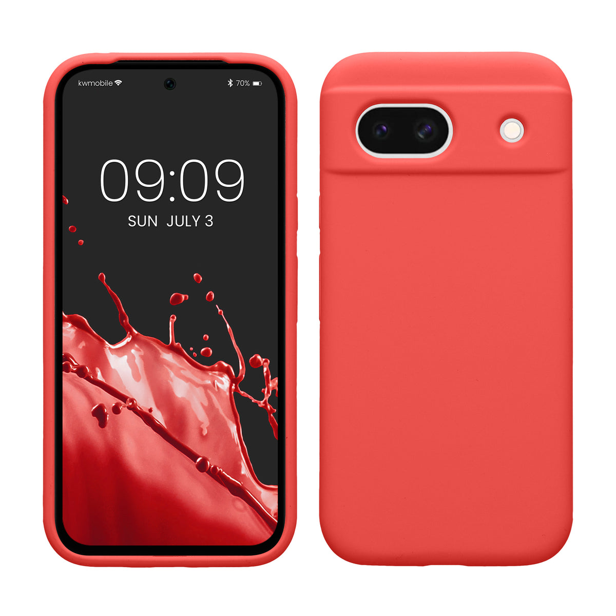 kwmobile Phone Case for Google Pixel 8a - Wireless Charging