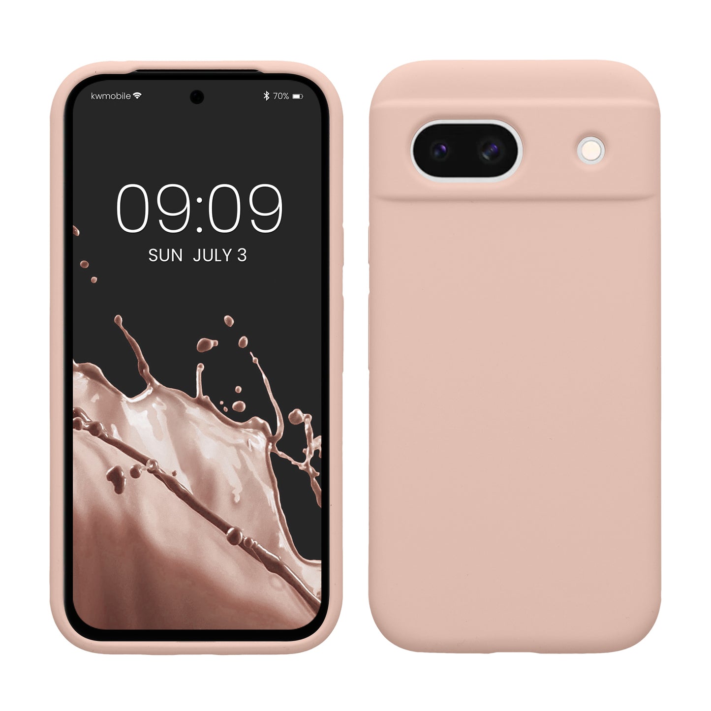 kwmobile Phone Case for Google Pixel 8a - Wireless Charging