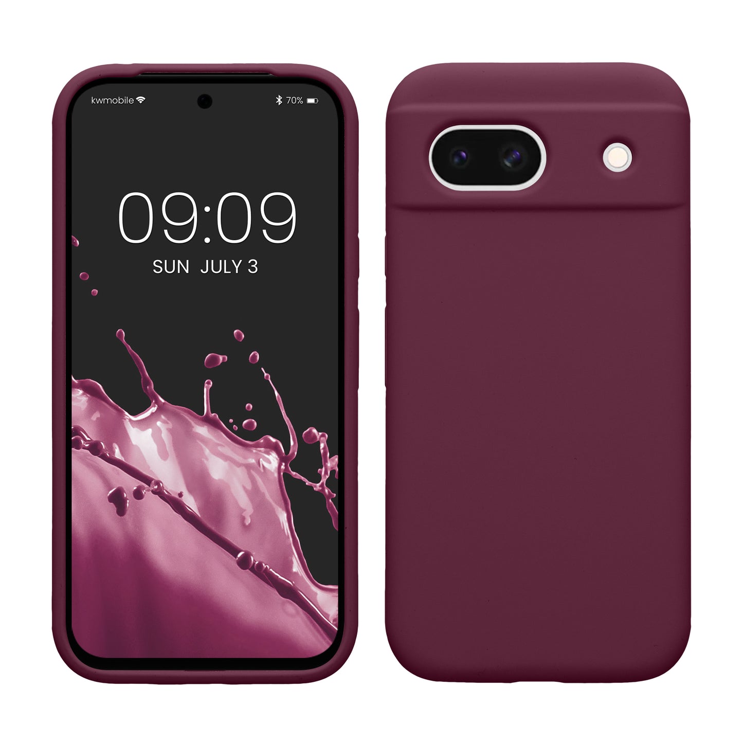 kwmobile Phone Case for Google Pixel 8a - Wireless Charging