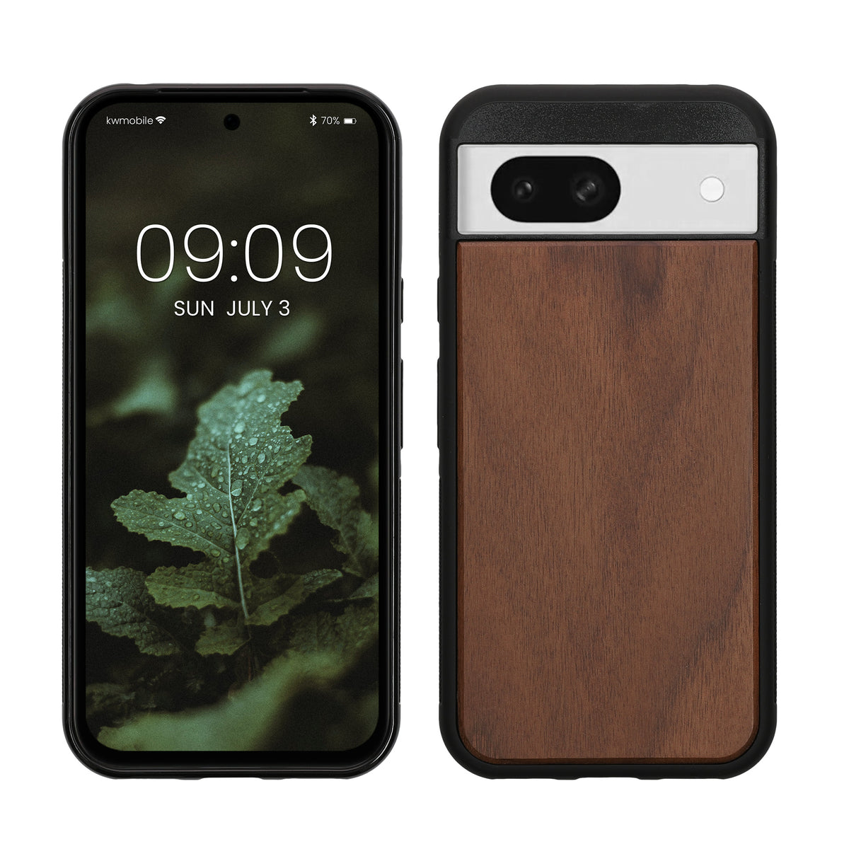 kwmobile Case compatible with Google Pixel 8a Case - Shockproof Phone Cover - TPU Phone Cover
