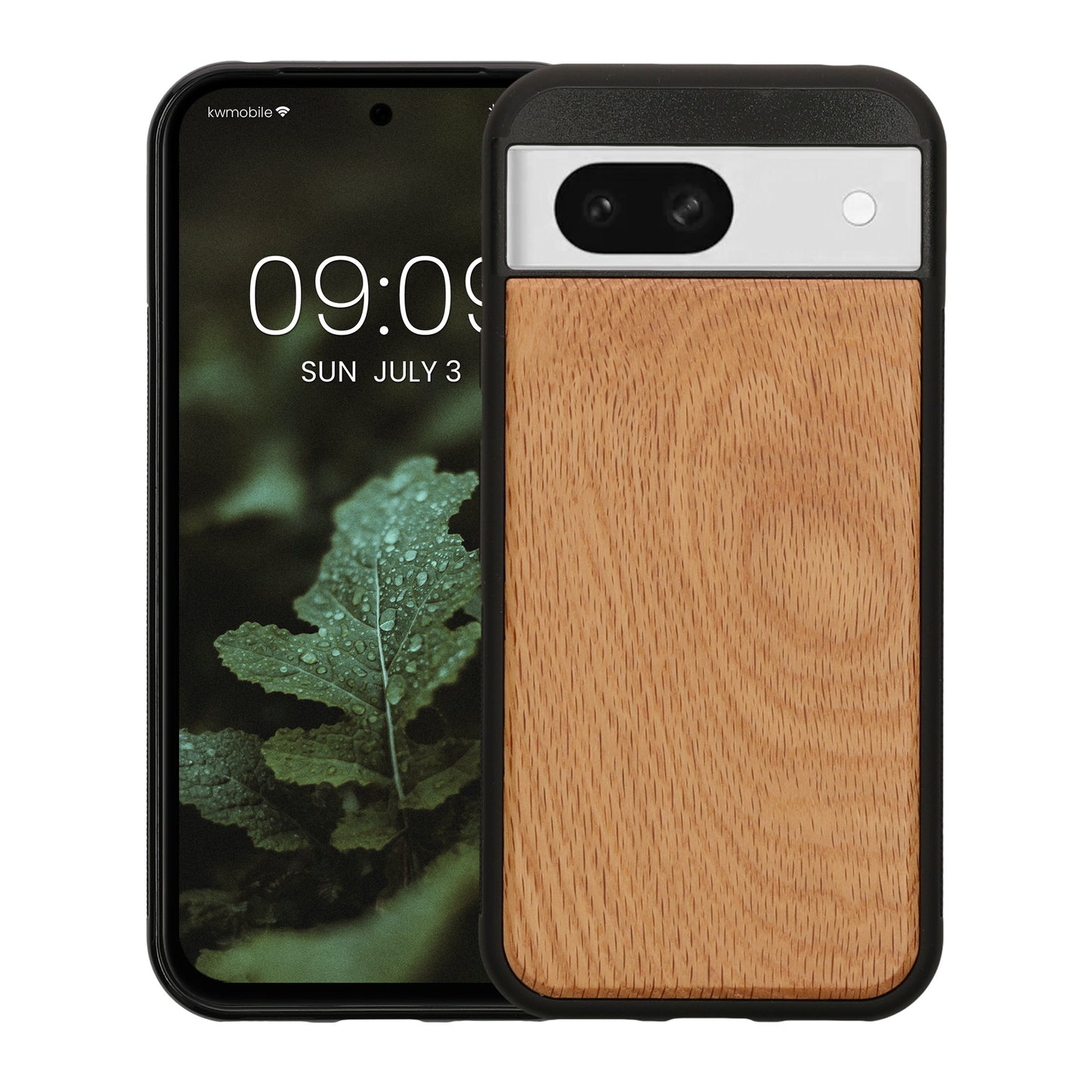 kwmobile Case compatible with Google Pixel 8a Case - Shockproof Phone Cover - TPU Phone Cover