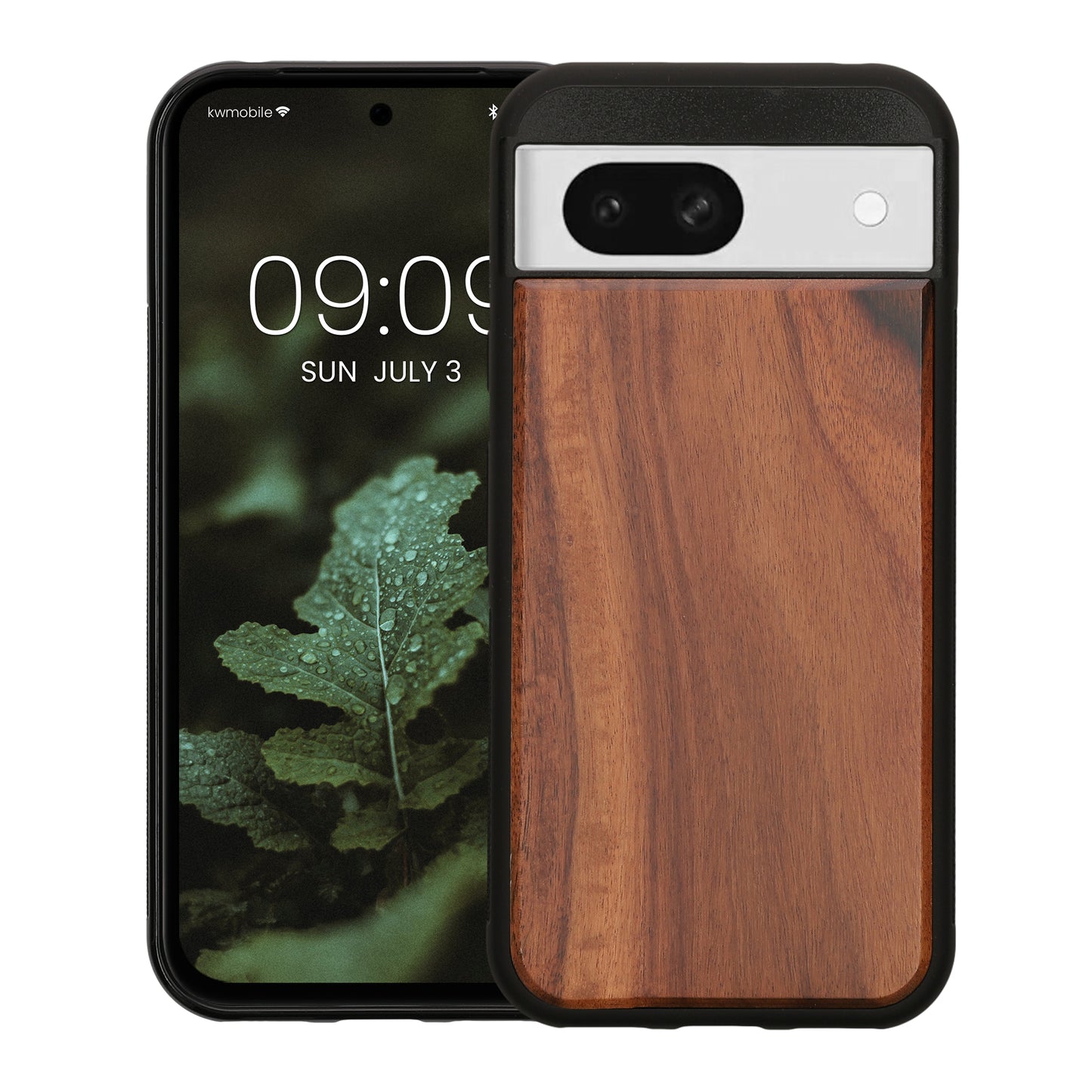 kwmobile Case compatible with Google Pixel 8a Case - Shockproof Phone Cover - TPU Phone Cover