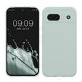 kwmobile Handyhülle für Google Pixel 8a Hülle - weiches Handy Silikon Case - Schutzhülle Cover - Cool Mint Cool Mint  