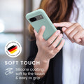 Google Pixel 8a Silicone Phone Case with Microfibre Lining