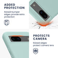 Google Pixel 8a Silicone Phone Case with Microfibre Lining