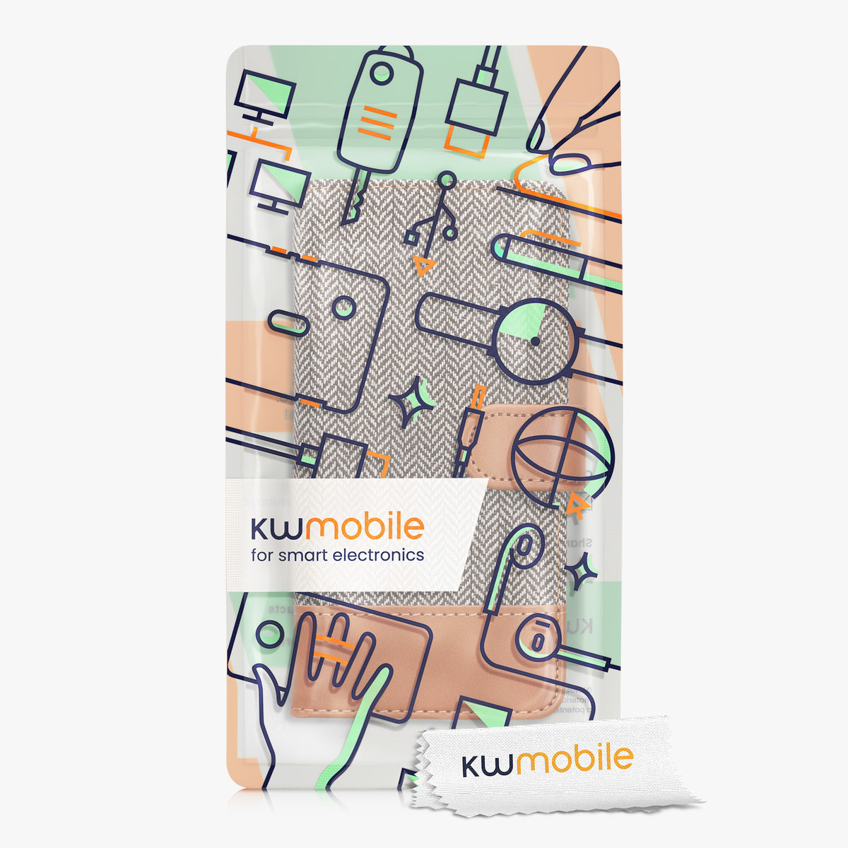 Google Pixel 8a Wallet Case with Stand