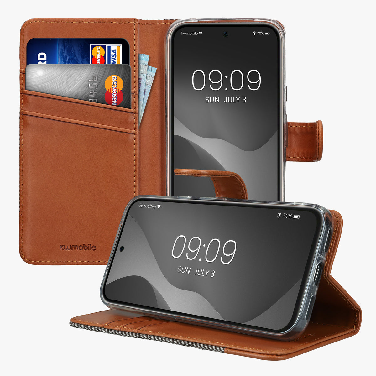 Google Pixel 8a Wallet Case with Stand