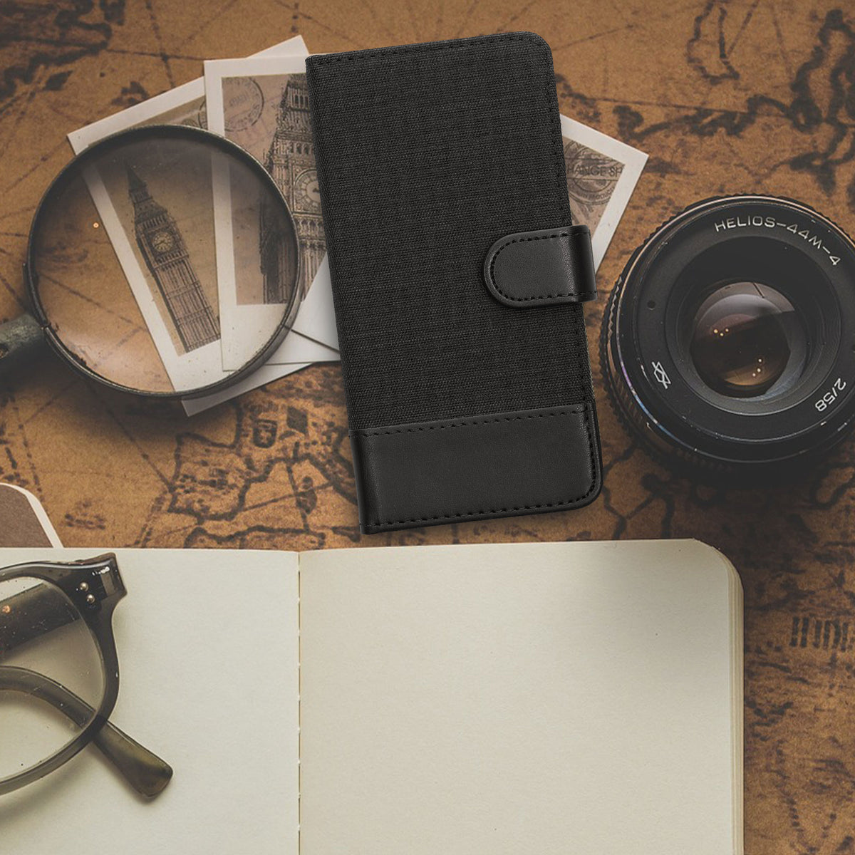 Google Pixel 8a Wallet Case with Stand