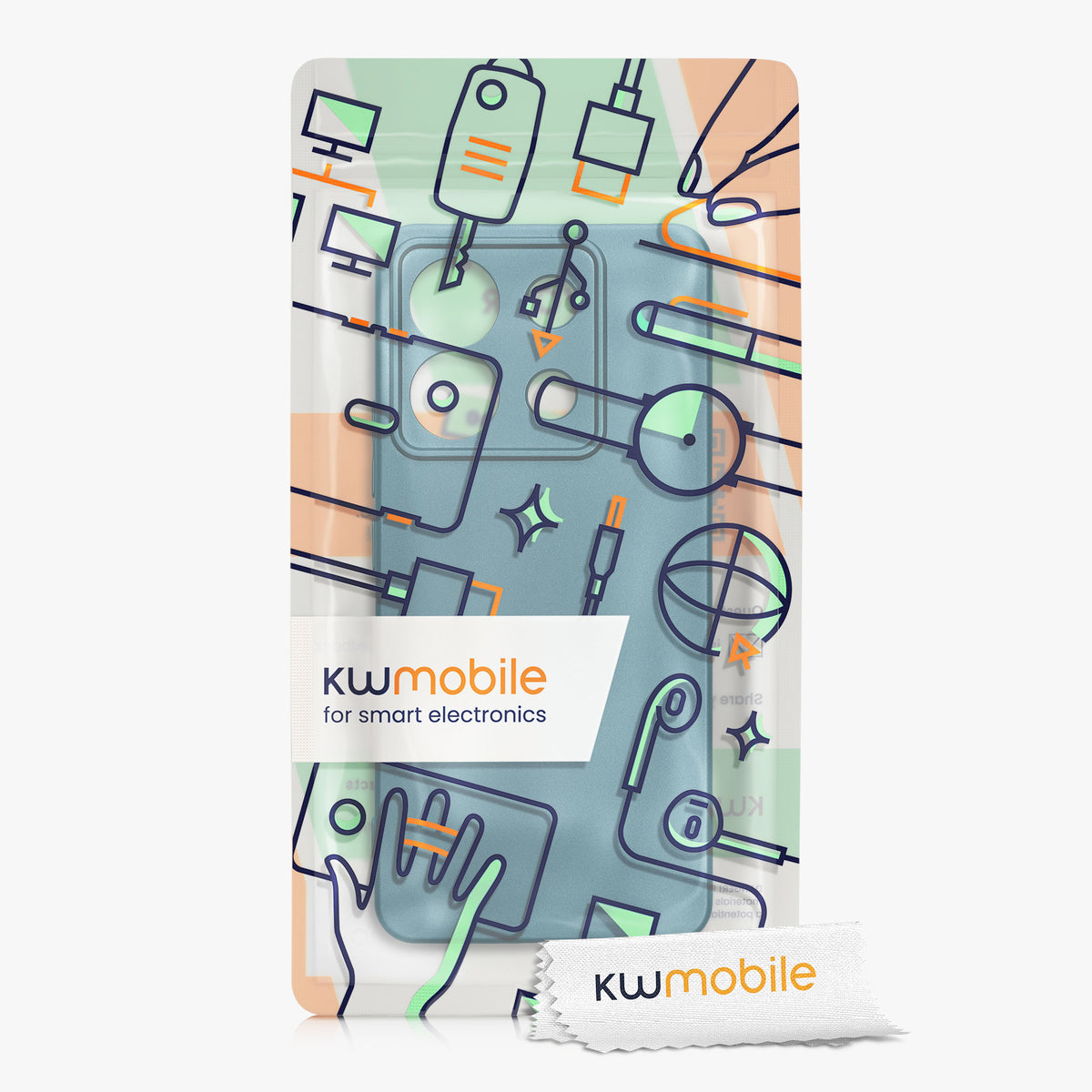 Phone Case for Xiaomi Redmi Note 13 Pro 5G / Poco X6 5G Metallic