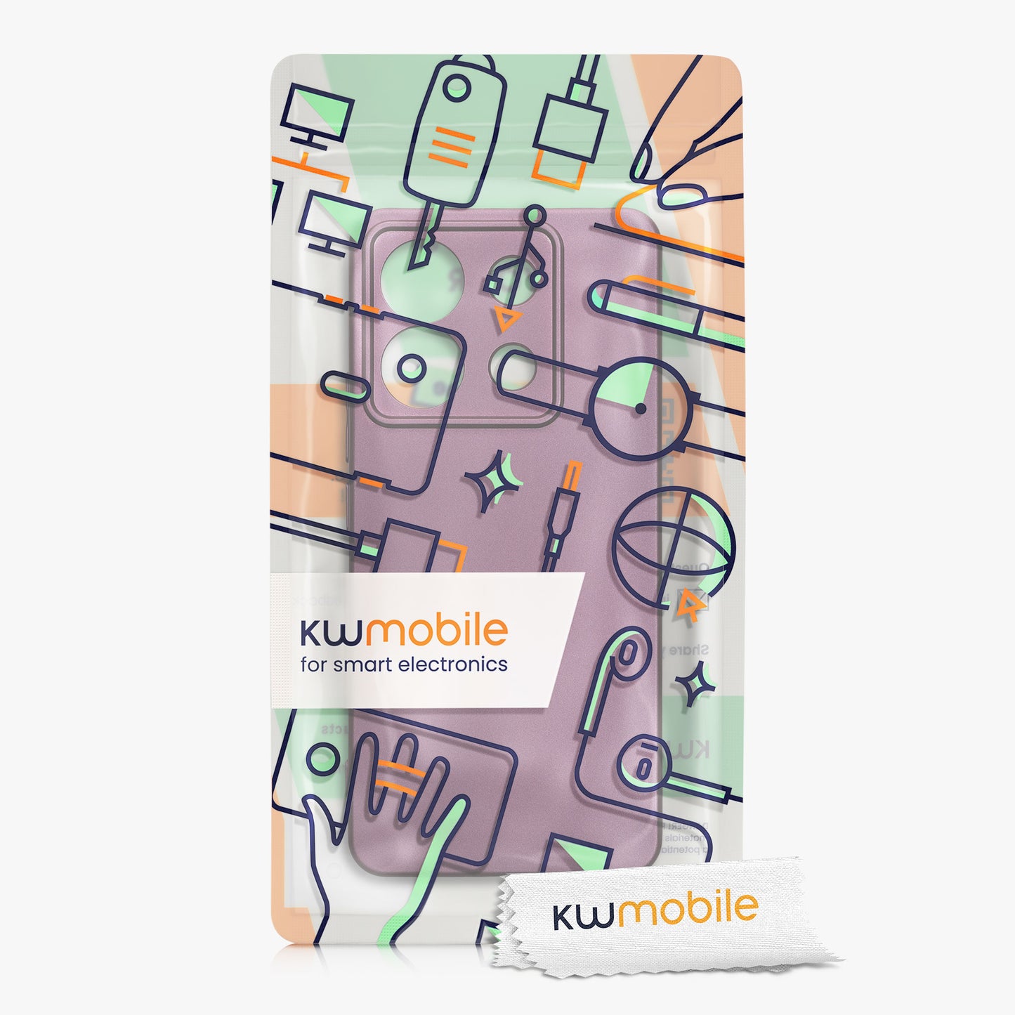 Phone Case for Xiaomi Redmi Note 13 Pro 5G / Poco X6 5G Metallic