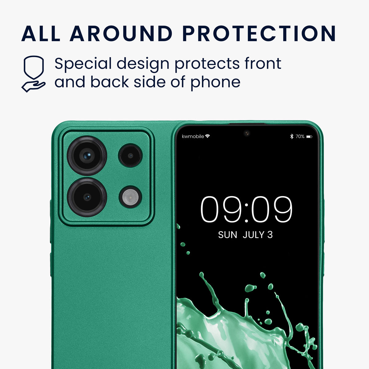 Phone Case for Xiaomi Redmi Note 13 Pro 5G / Poco X6 5G Metallic
