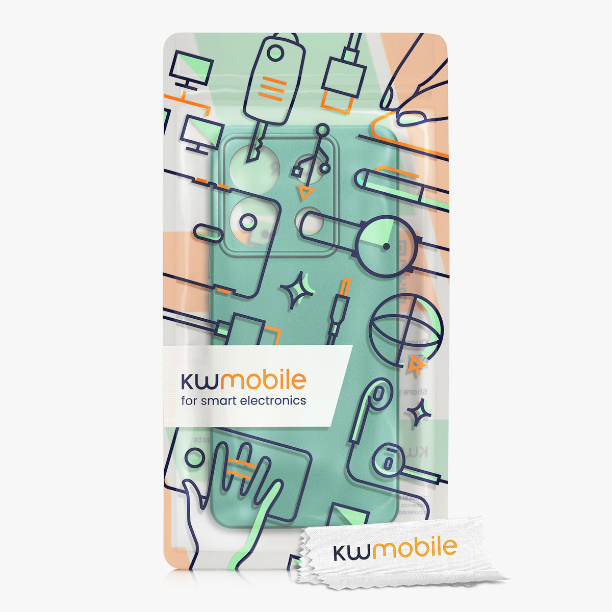 Phone Case for Xiaomi Redmi Note 13 Pro 5G / Poco X6 5G Metallic