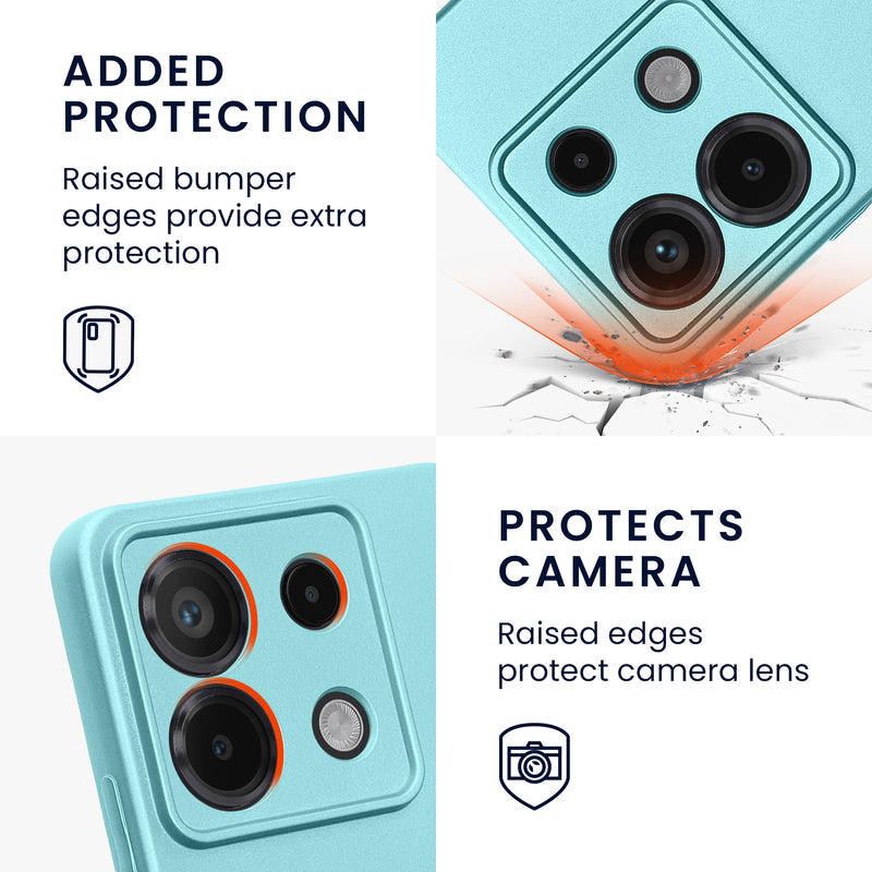 Phone Case for Xiaomi Redmi Note 13 Pro 5G / Poco X6 5G Metallic