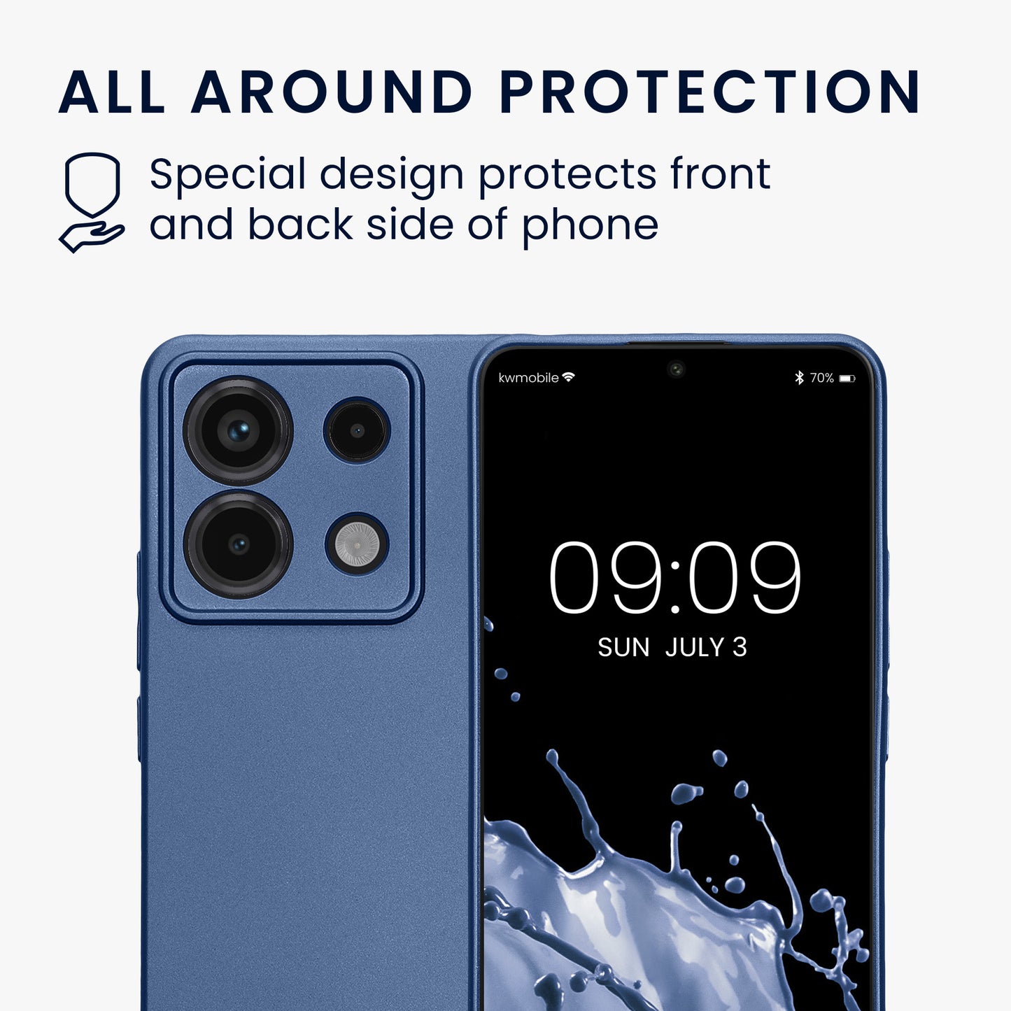 Phone Case for Xiaomi Redmi Note 13 Pro 5G / Poco X6 5G Metallic