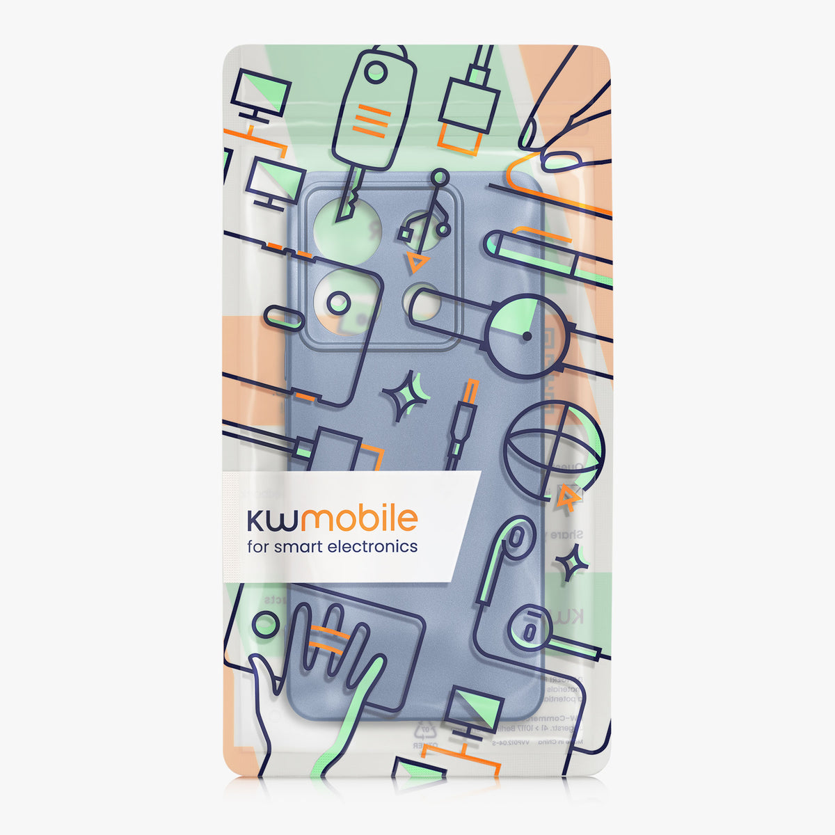 Phone Case for Xiaomi Redmi Note 13 Pro 5G / Poco X6 5G Metallic