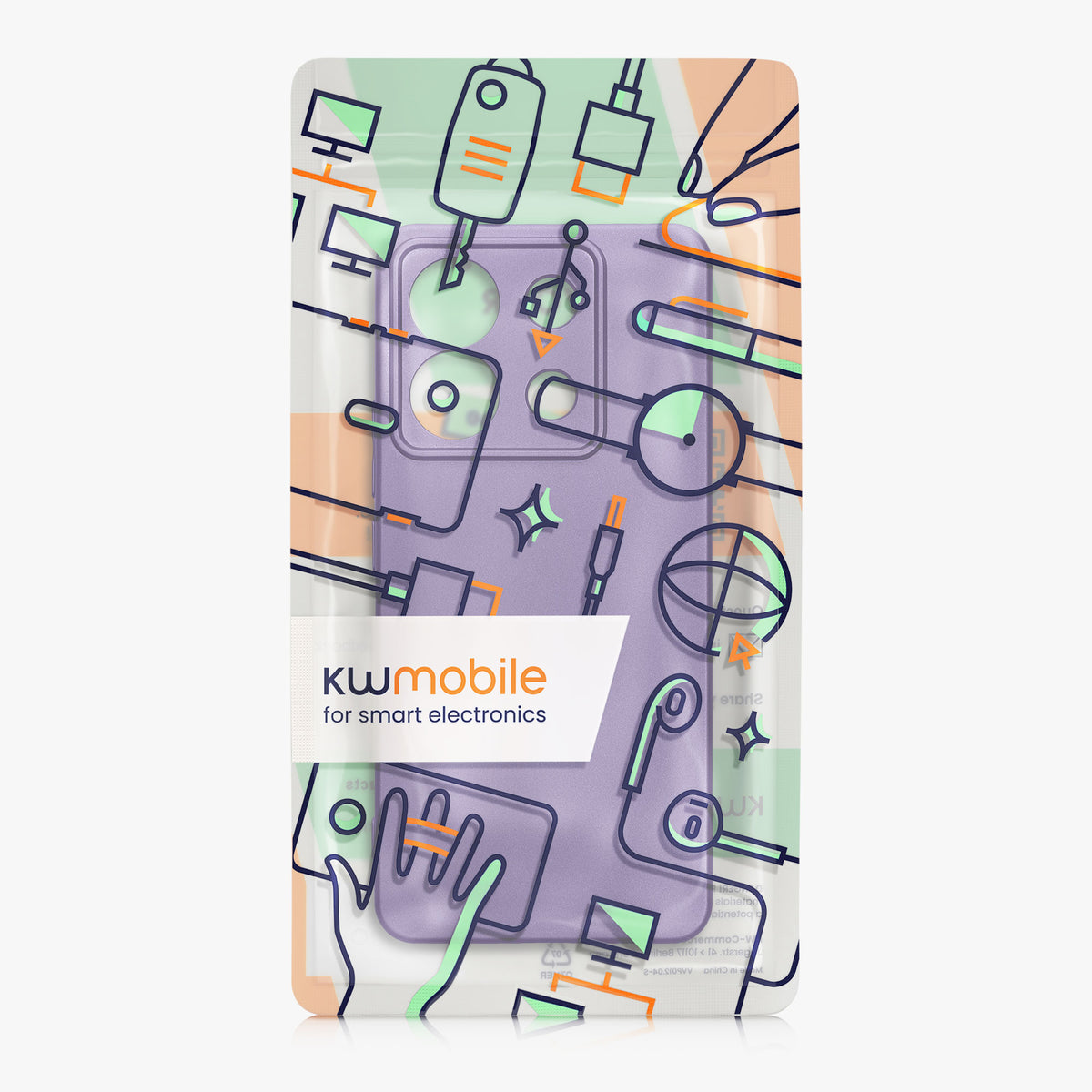 Phone Case for Xiaomi Redmi Note 13 Pro 5G / Poco X6 5G Metallic