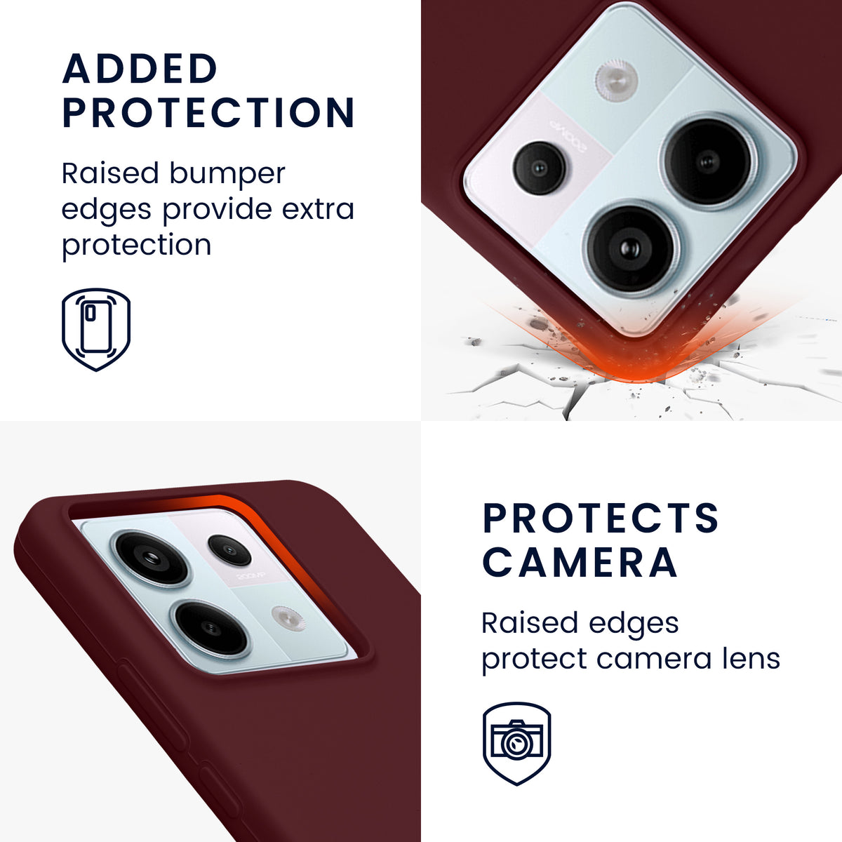 Silicone Phone Case for Xiaomi Redmi Note 13 Pro 5G / Poco X6 5G